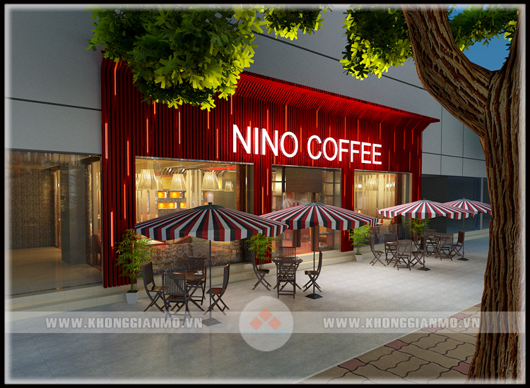 Ngoại cảnh Nino coffee